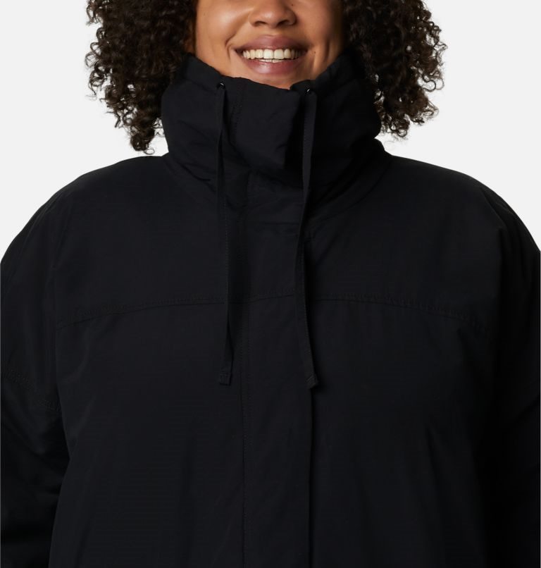 Women's Columbia Maple Hollow Insulated Jackets Black | Plus Size CA-PA380